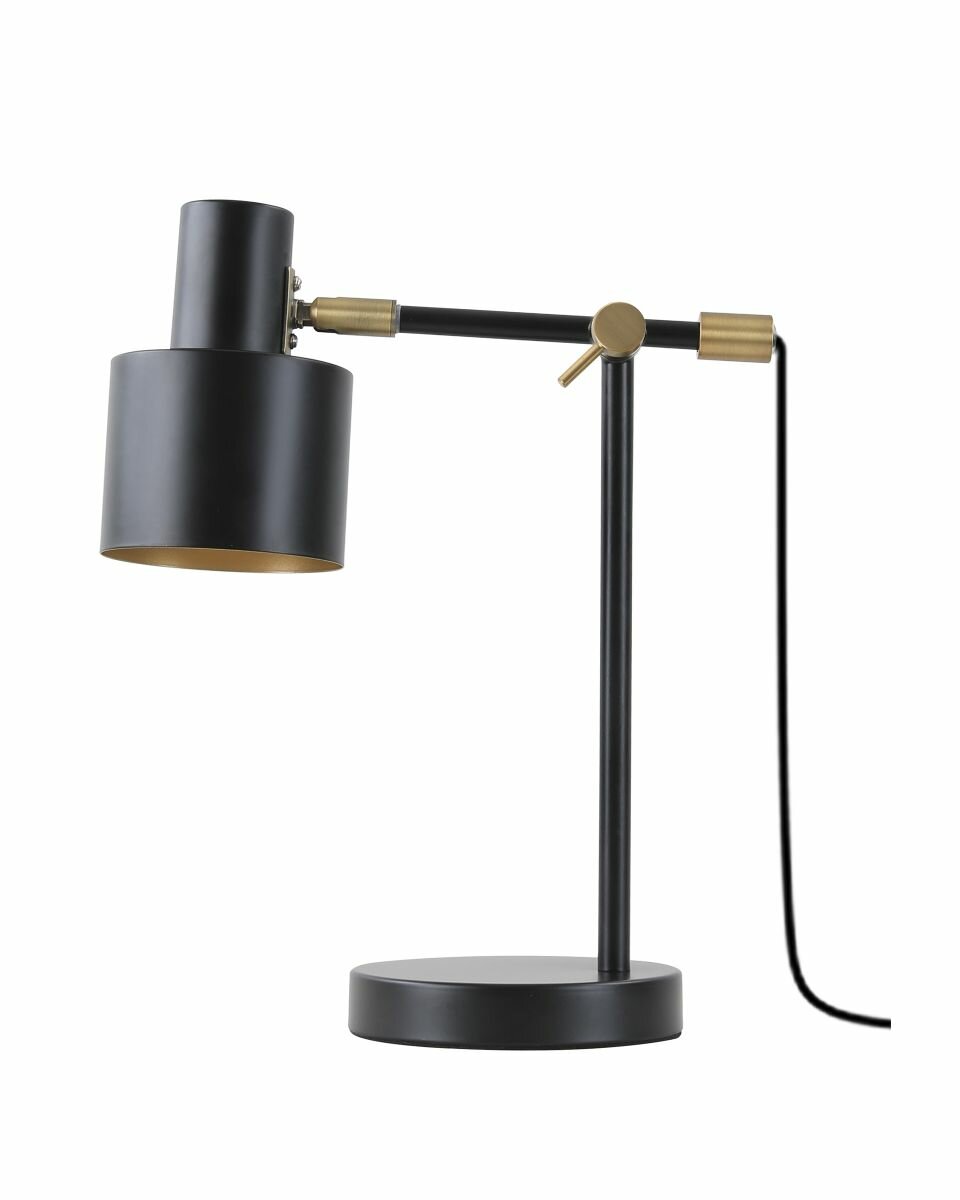 Настольная лампа Moderli Artis V11263-1T, черный, цоколь Е27