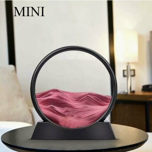 3D Песочные часы 3D Quicksand Painting Stress Relief Art Hourglass Ornament цвет красный 990₽