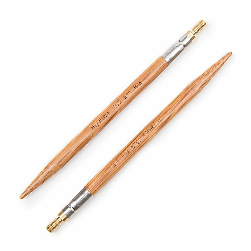 HiyaHiya Bamboo Съёмные спицы 13 см Бамбук (2.75 мм )
