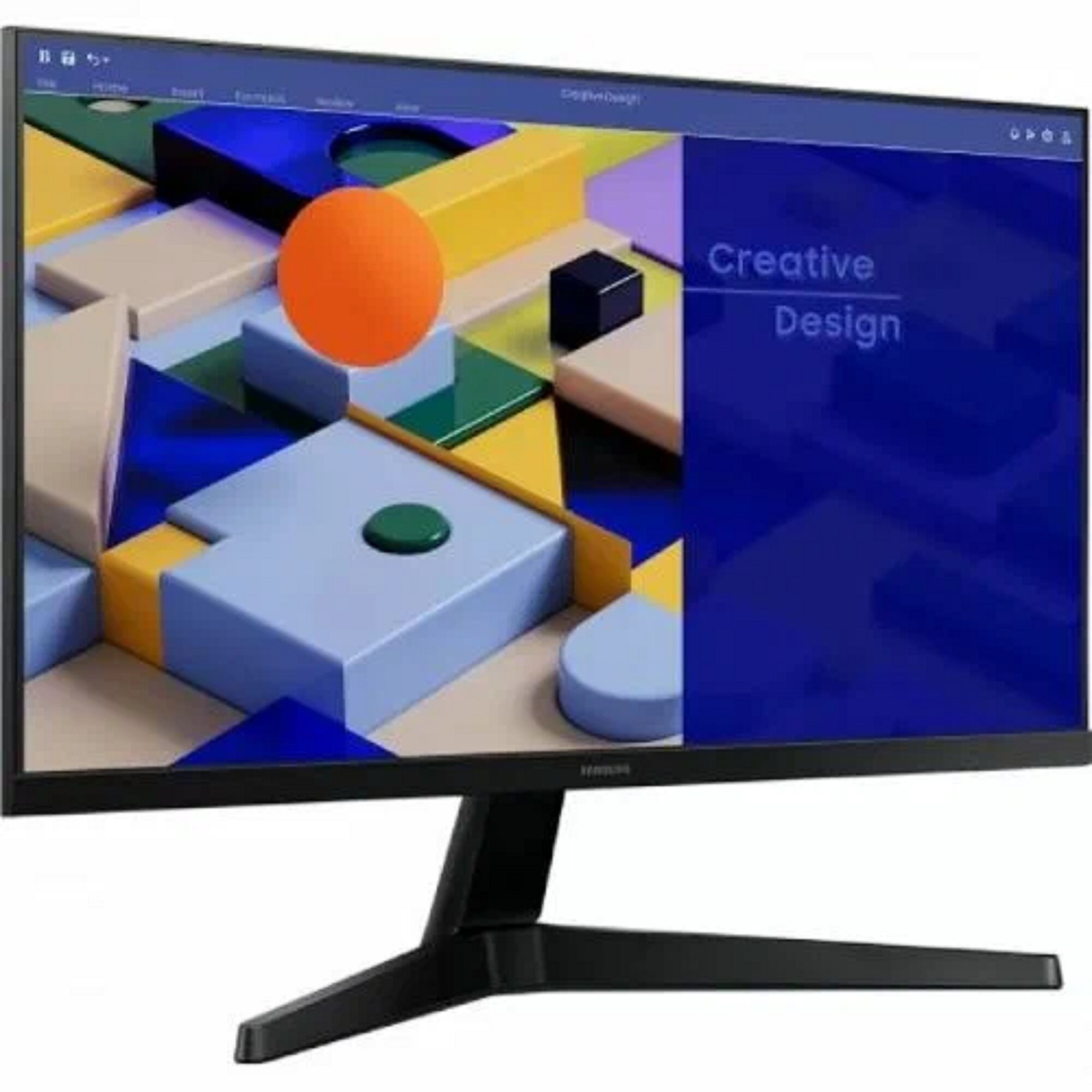 Монитор Samsung S27C310EAI, 27", диагональ, IPS, 1920x1080, 75Гц, 5мс