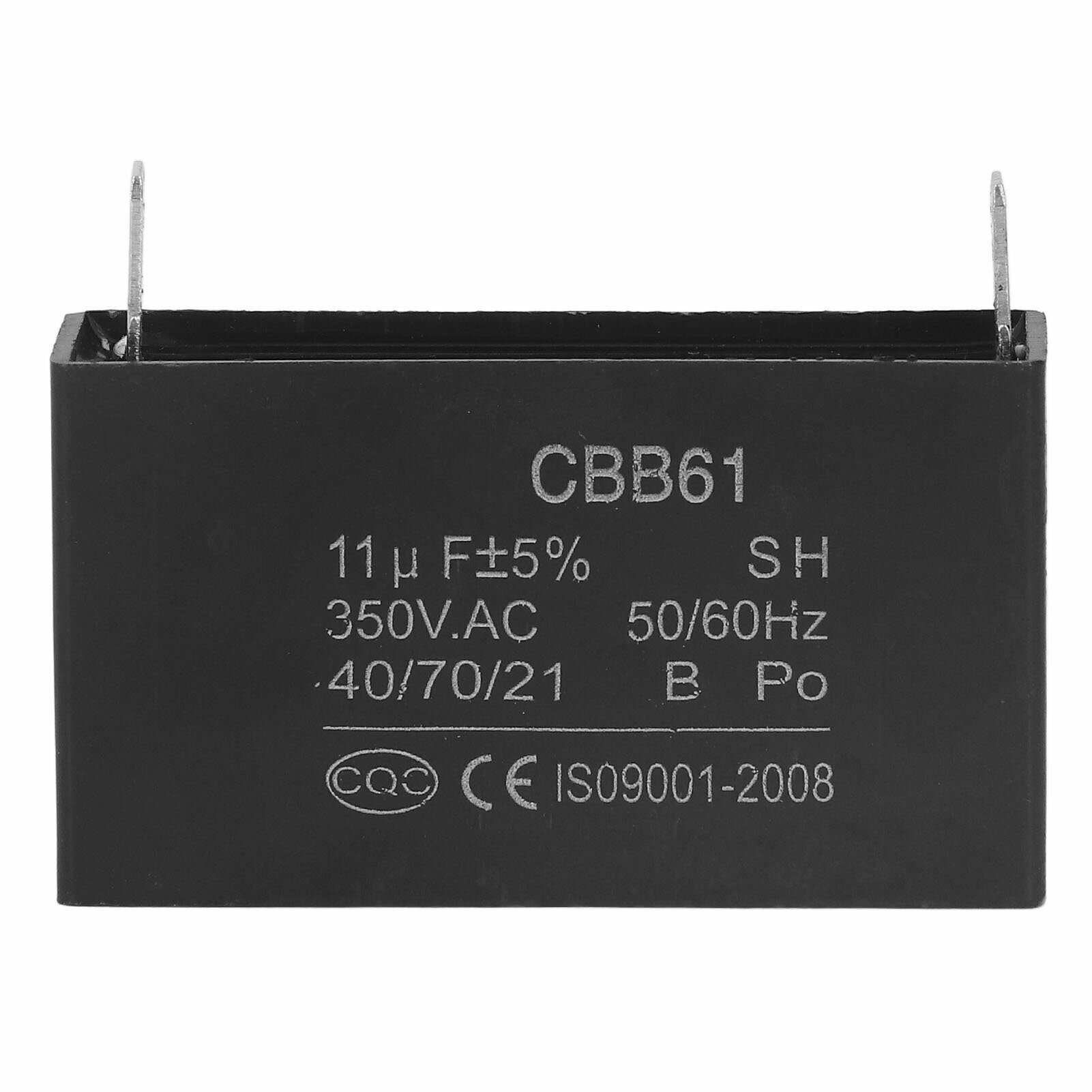 Конденсатор бензинового генератора CBB61 ABS 11 мкФ Конденсатор двигателя кондиционера для холодильника 350 В