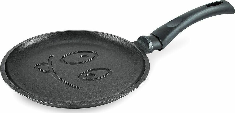 Сковорода нева металл посуда 6222В (Веселая) блинная д.22