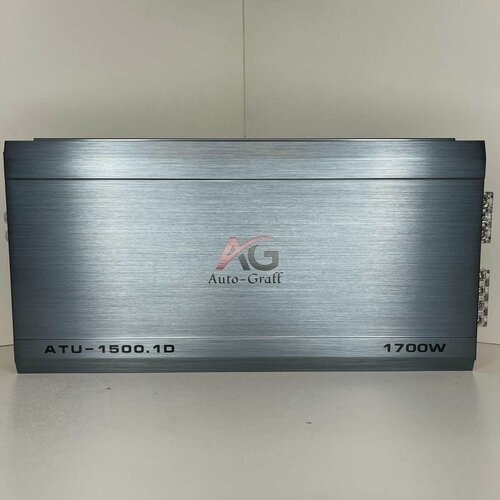 Изображение товара Однoканaльный уcилитeль моноблок D-клaсса Auto-Graff ATU-1500.1D 1700W