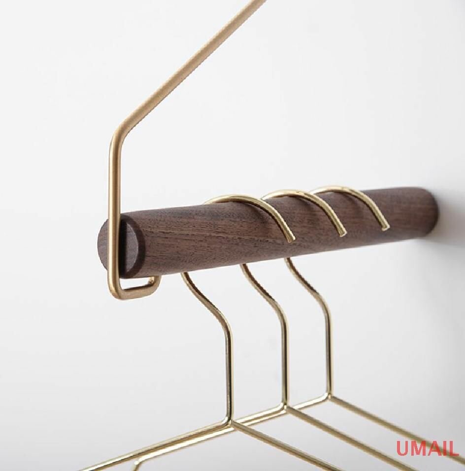 Вешалка универсальная вешало для одежды торговое оборудование рейл настенный для одежды ширина 22см