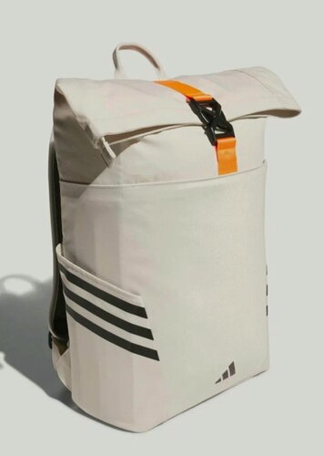 Изображение товара Рюкзак туристический, белый, городской, откидная горловина, для ноутбука, фастекс, 55 л