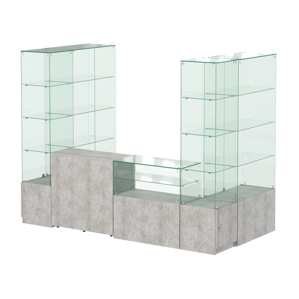 Павильон истра пристенный №7б (3 64 кв. м) Метрополитан Грей