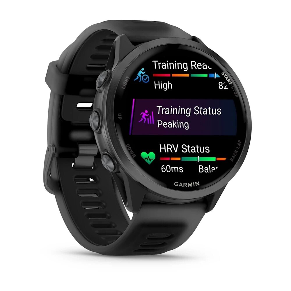 Garmin Forerunner 570 умные часы - 47 mm Slate Gray Aluminum Translucent Black / Black 010-02971-00