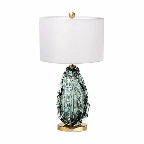 Настольная лампа с остеклением в скандинавском стиле, прикроватная лампа в спальне