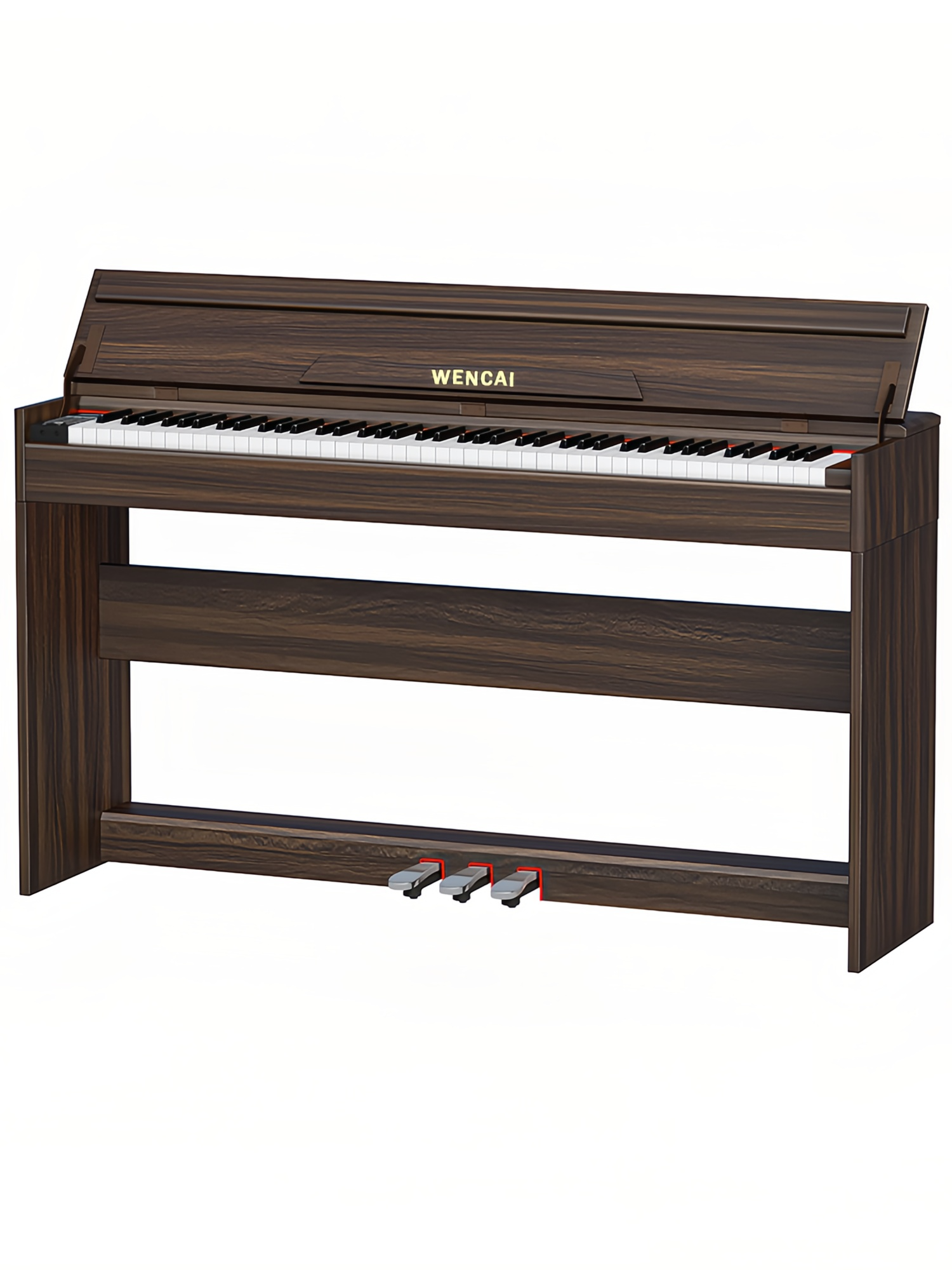 Цифровое пианино WENCAI BL-8818, MIDI, 88 клавиш, с функцией Bluetooth, три педали