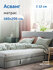 Матрас IKEA/Икеа Асванг, беспружинный, 160х200