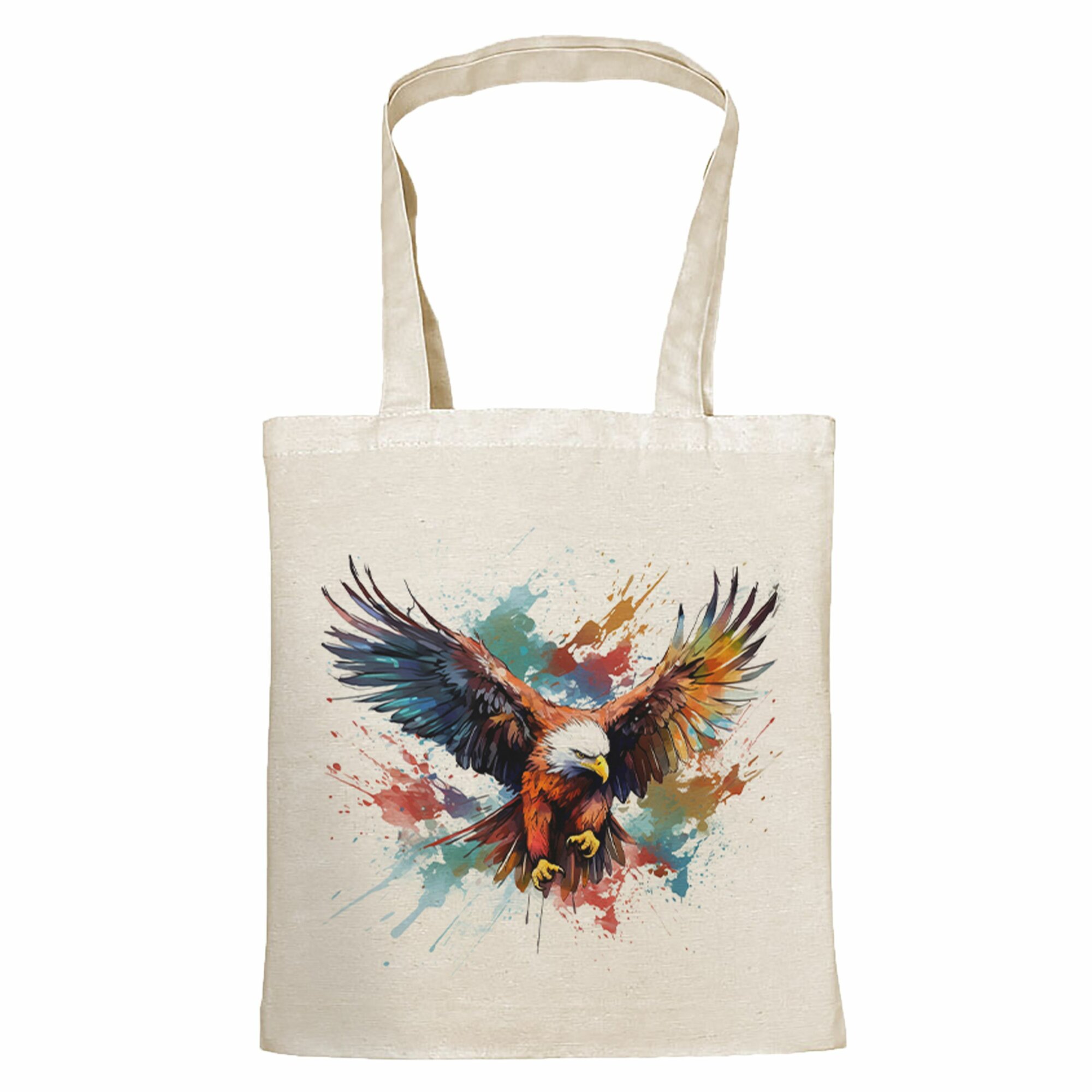 Комплект сумок шоппер Gerasim, 2 шт., коричневый, голубой, фуксия — фото 1