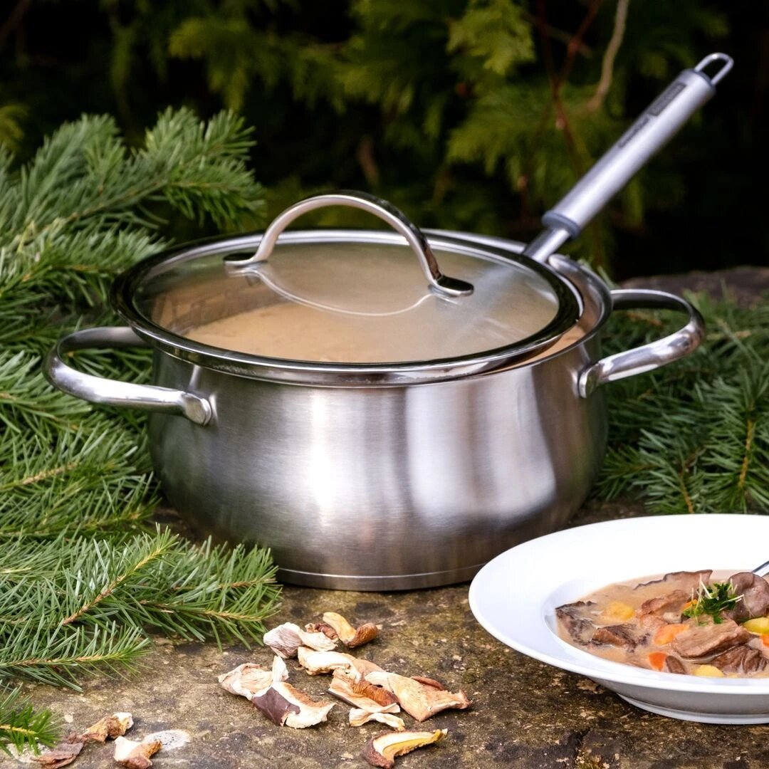 Кастрюля высокая с крышкой Tescoma HARMONY , диаметр 24 см, 7,0 л