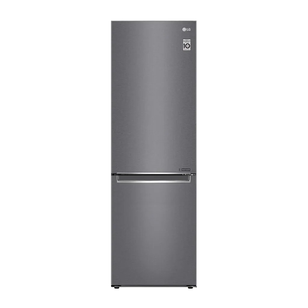 Холодильник LG GC-B459SLCL, двухкамерный, инверторный, No Frost, серый