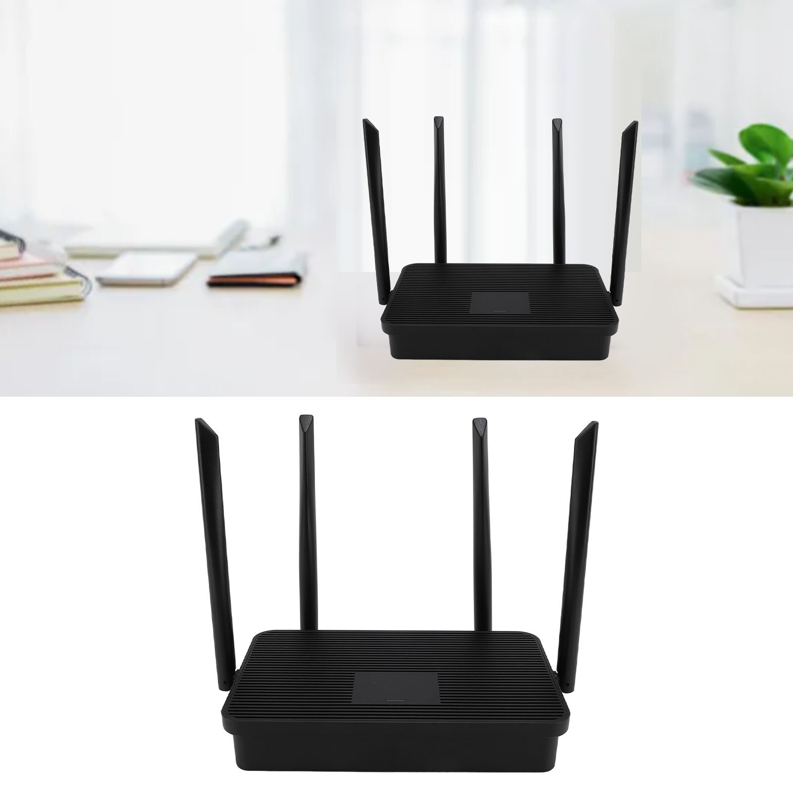 Двухдиапазонный Wi-Fi-маршрутизатор AC1200 Мбит/с, 4 x 10, 100 Мбит/с, порты Fast Ethernet, поддержка гостевого Wi-Fi, IPv6, беспроводной интернет-маршрутизатор