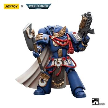 Подвижная фигурка JOYTOY Warhammer 40K Ultramarines Honour Guard 2 Подарок на день рождения коллекция игрушек