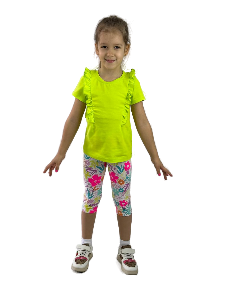 Бриджи Стильный Я размер 110 мультицвет