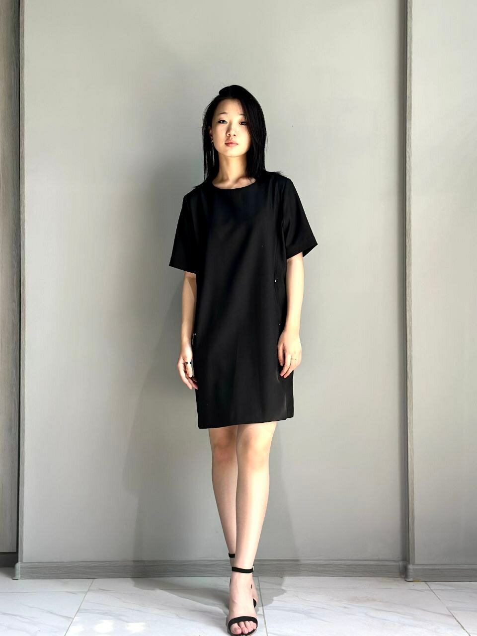 Платье INK чёрный, размер M, черный — фото 1