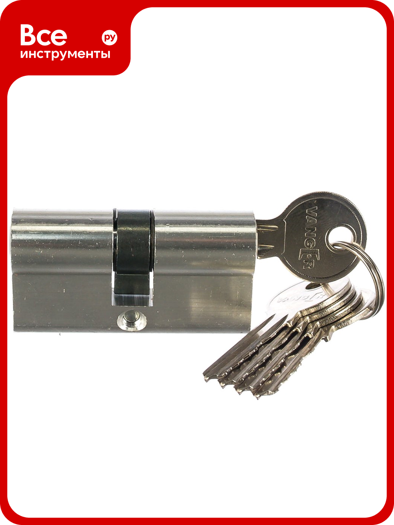 Цилиндровый механизм Vanger EL-60-NI 17565