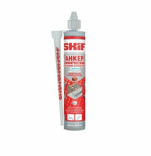 Анкер химический Skif PE 300 W