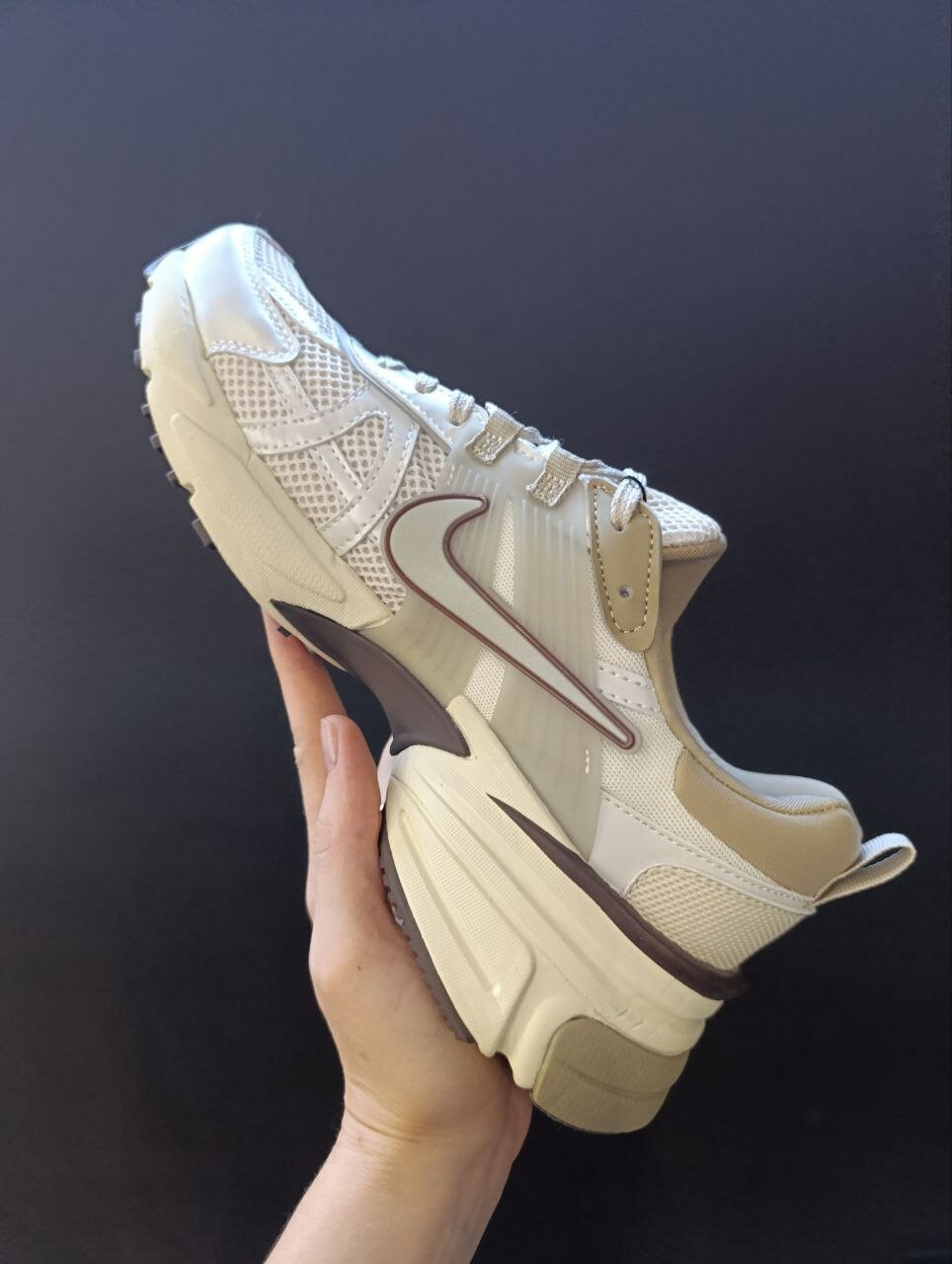 Боксерки NIKE, размер 26, бежевый