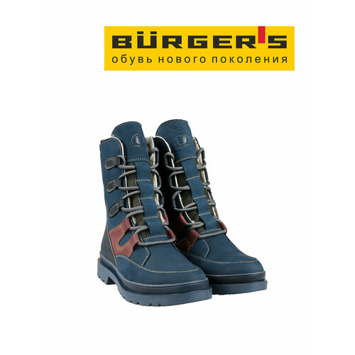 фото Ботинки берцы burger's, размер 37, синий