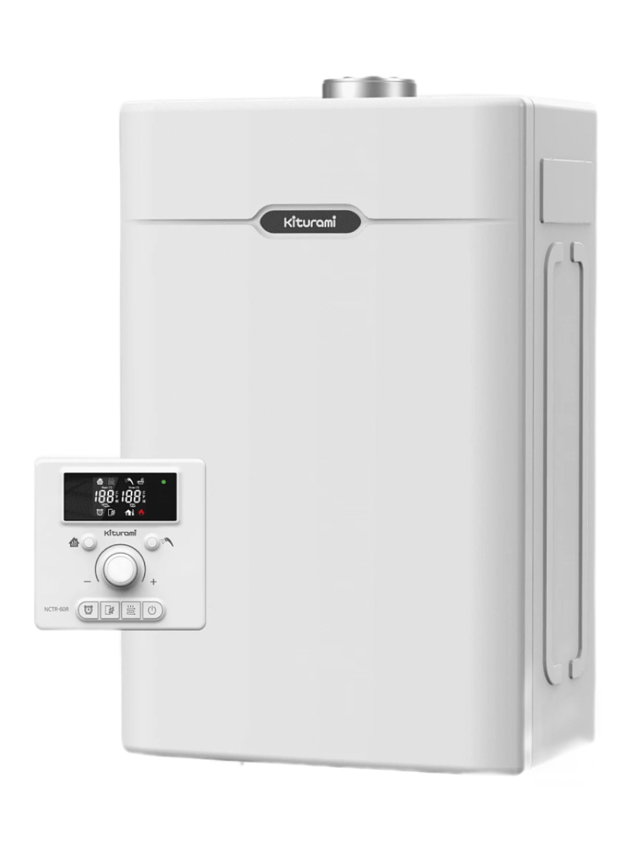 Котел газовый настенный Kiturami Alpha Plus 35 двухконтурный 35 кВт (A21E220302)
