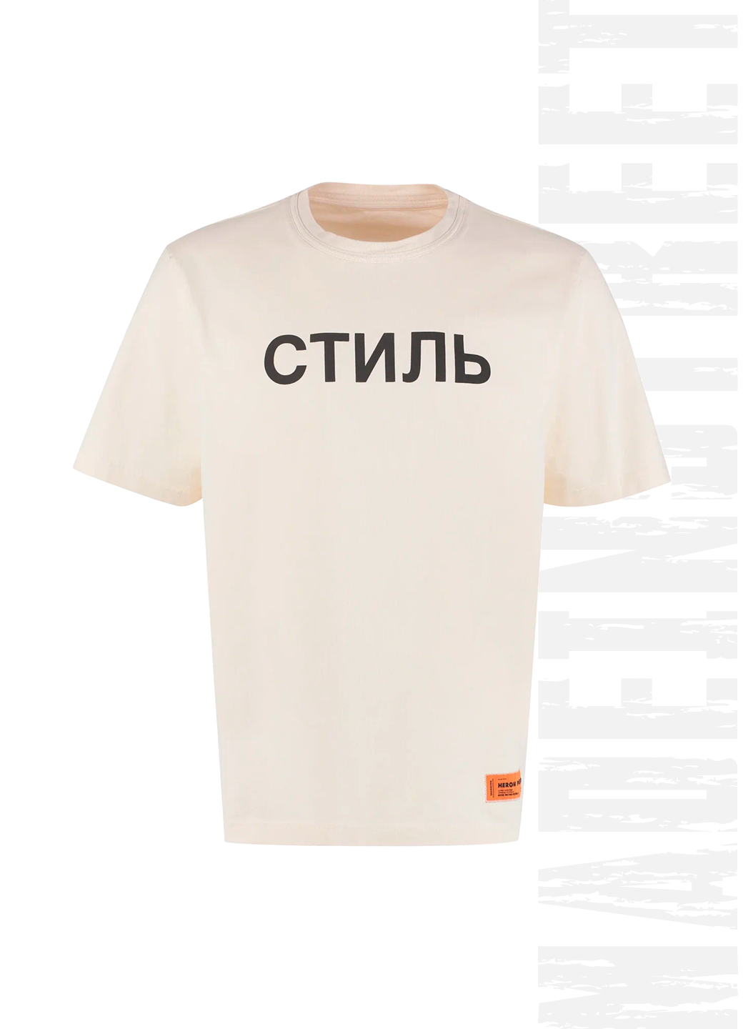 Футболка CTNMB Short-Sleeve Tee White/Black (SS22)