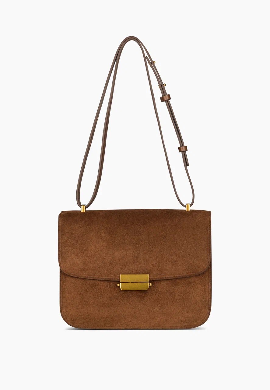 Сумка кросс-боди POVOD, фактура матовая, коринчевый — фото 1