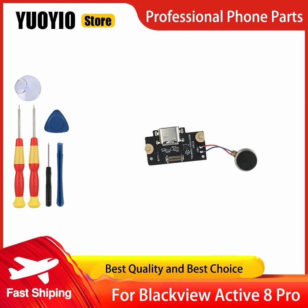 USB-разъем YIOYUO зарядная плата для Blackview Active 8 Active 8 Pro осцилловый паук 8 запасные части бесплатные инструменты
