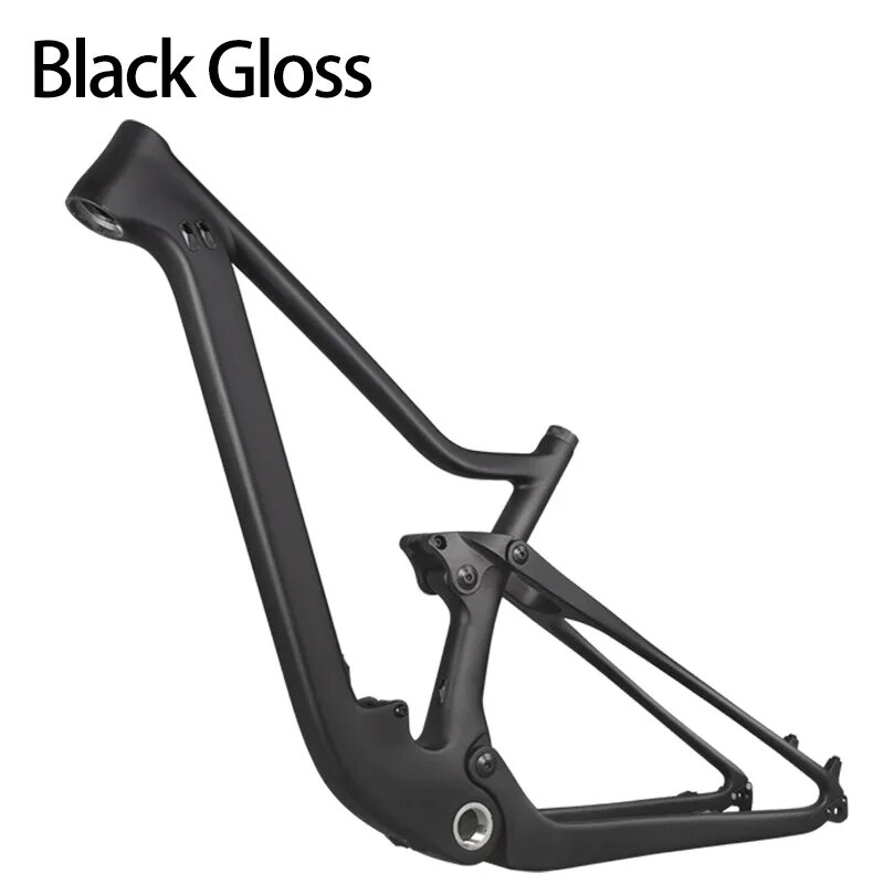 Карбоновая горная рама MTB 29 дюймов XL, Black Glossy