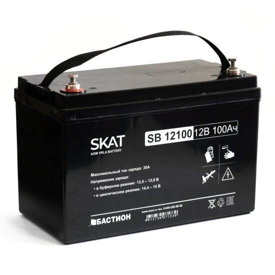 Батарея для Бастион ИБП SKAT SB 12100 12В 100Ач