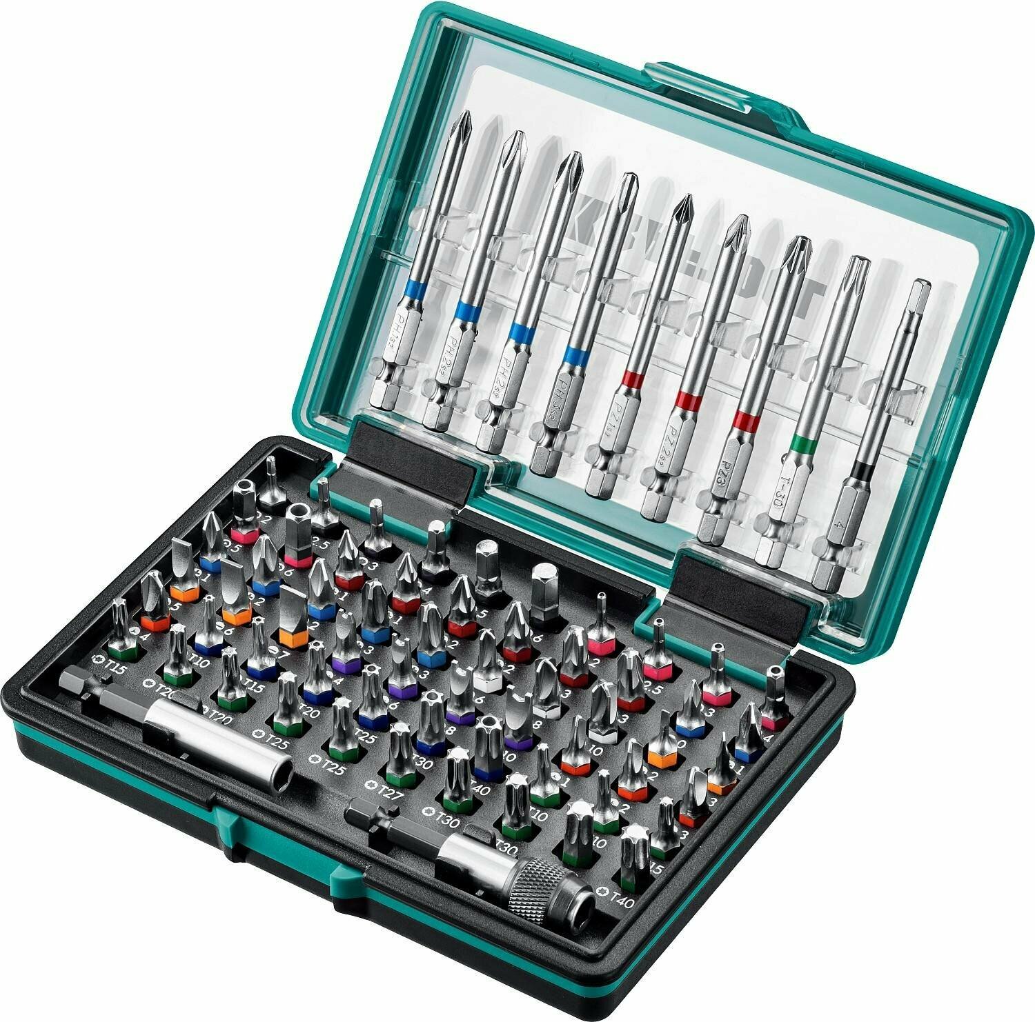 Kraftool Набор бит Kraftool C-Drive 71 (26067-H71) (71пред.) для шуруповертов/дрелей