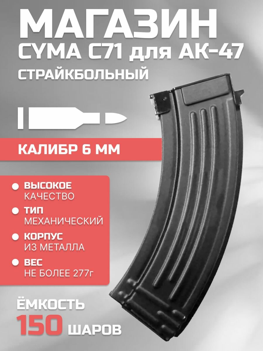 Магазин Cyma АК C71