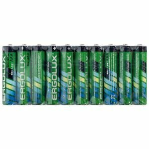 Батарейки солевые Ergolux R03 SR-10 10 шт ААА 1.5 В