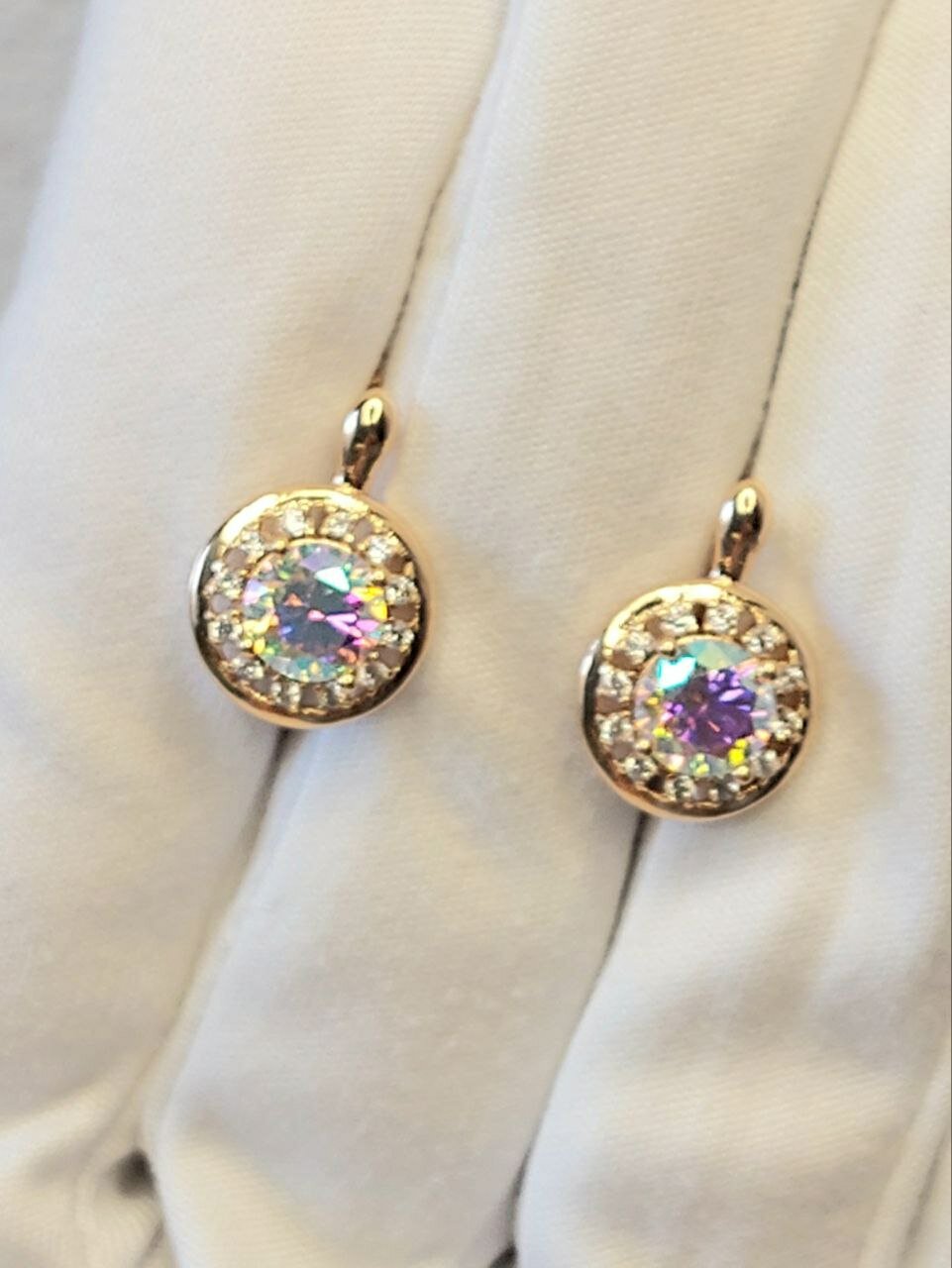 Серьги с подвесками XUPING JEWELRY, кристалл