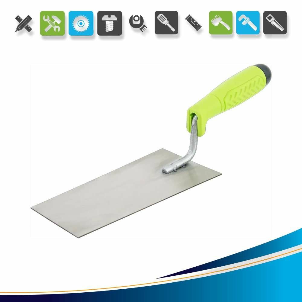 Кельма каменщика (бетонщика) Dominus 04172-180 180x90 мм