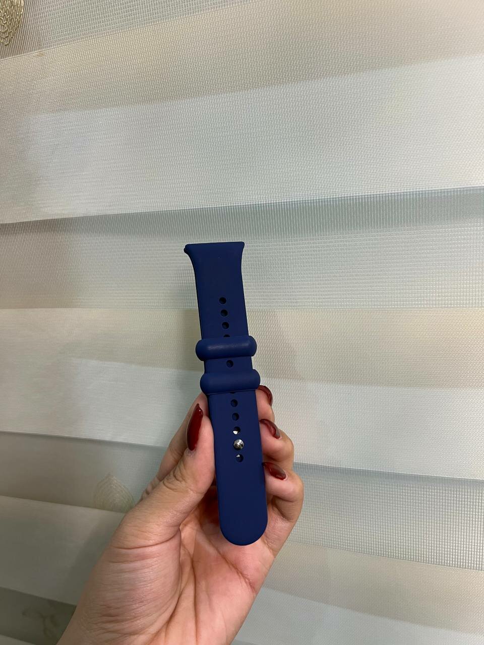 Ремешок для умных часов Mi Band 8 Pro, силикон, размер L, S, Темный-Синий