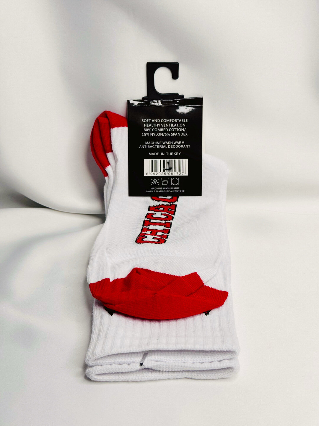 Носки  Lakers, размер 42-47.5, красный — фото 1