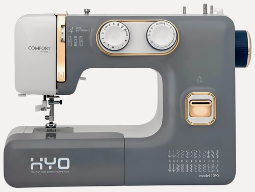 Изображение товара Швейная машина Comfort 1090 серый, 100 Вт, 24 швейных операций