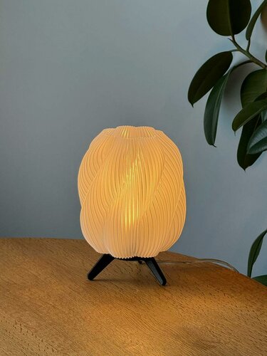 Изображение товара Лампа-светильник декоративный настольный белый улей для дома офиса кафе и ресторана