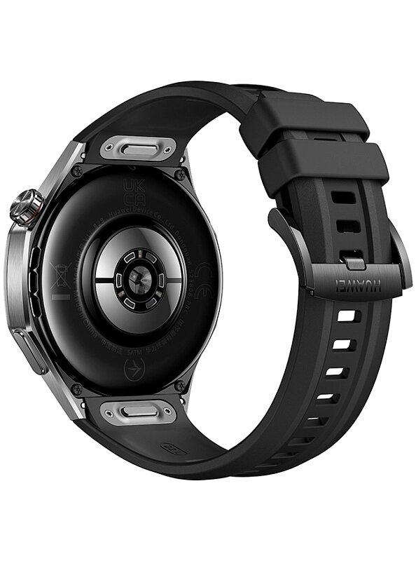 Смарт часы Huawei GT5 Pro Global version, силиконовый ремешок, чёрные 46mm — фото 1