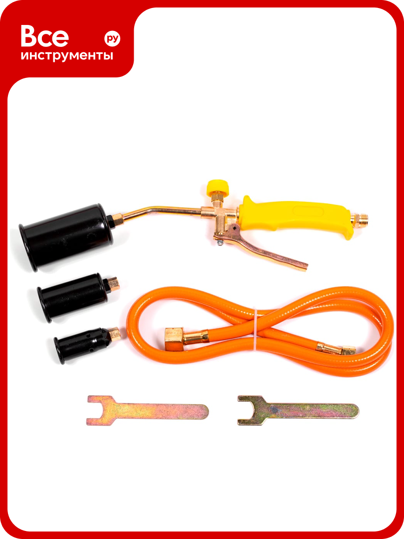 Газовоздушная горелка Weld ГВП-450КР набор BLACK STAKAN W-450