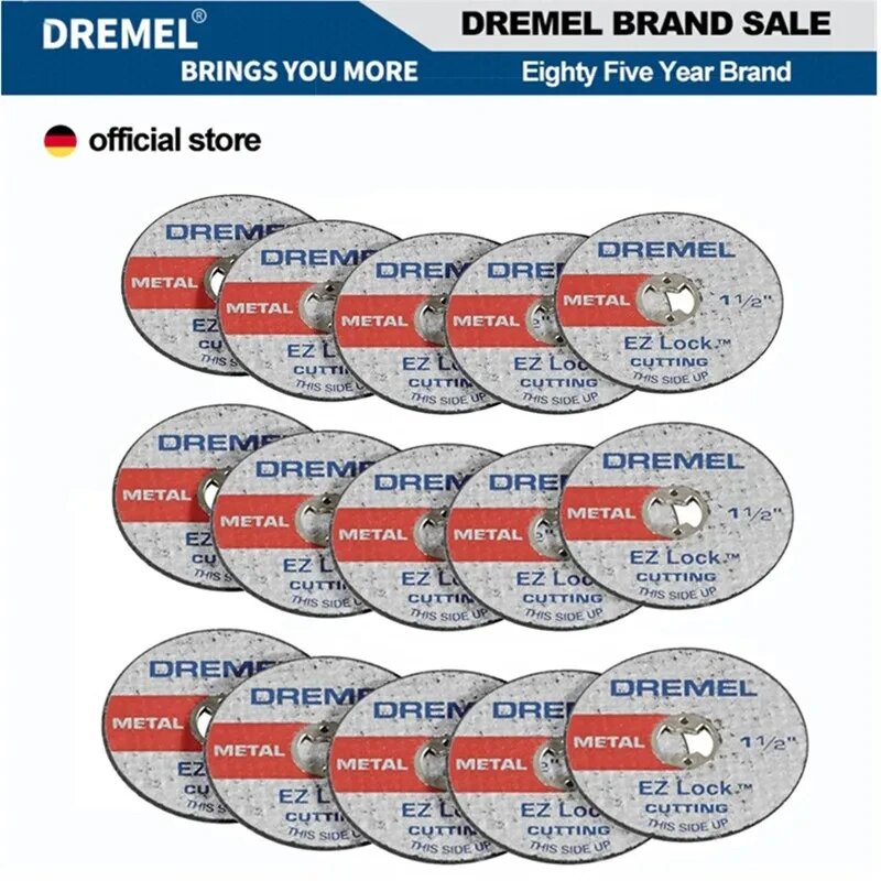 Dremel EZ456 38 мм из стекловолокна отрезное колесо пильное полотно вращающийся инструмент абразивный диск для оправки Dremel Ez-Lock 15pcs