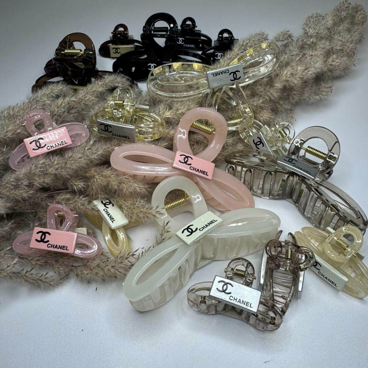 Набор стильных заколок-крабов для волос разного размера, универсальные аксессуары , 3 штуки — фото 1