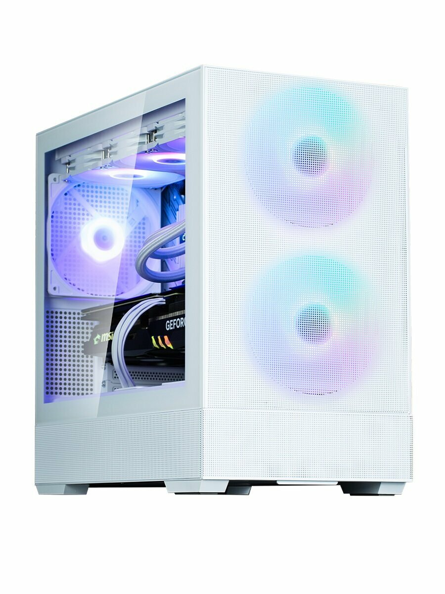 Корпус для ПК Zalman P30 AIR White (mATX, 1xUSB 3.0, 1хUSB Type-C, с окном)