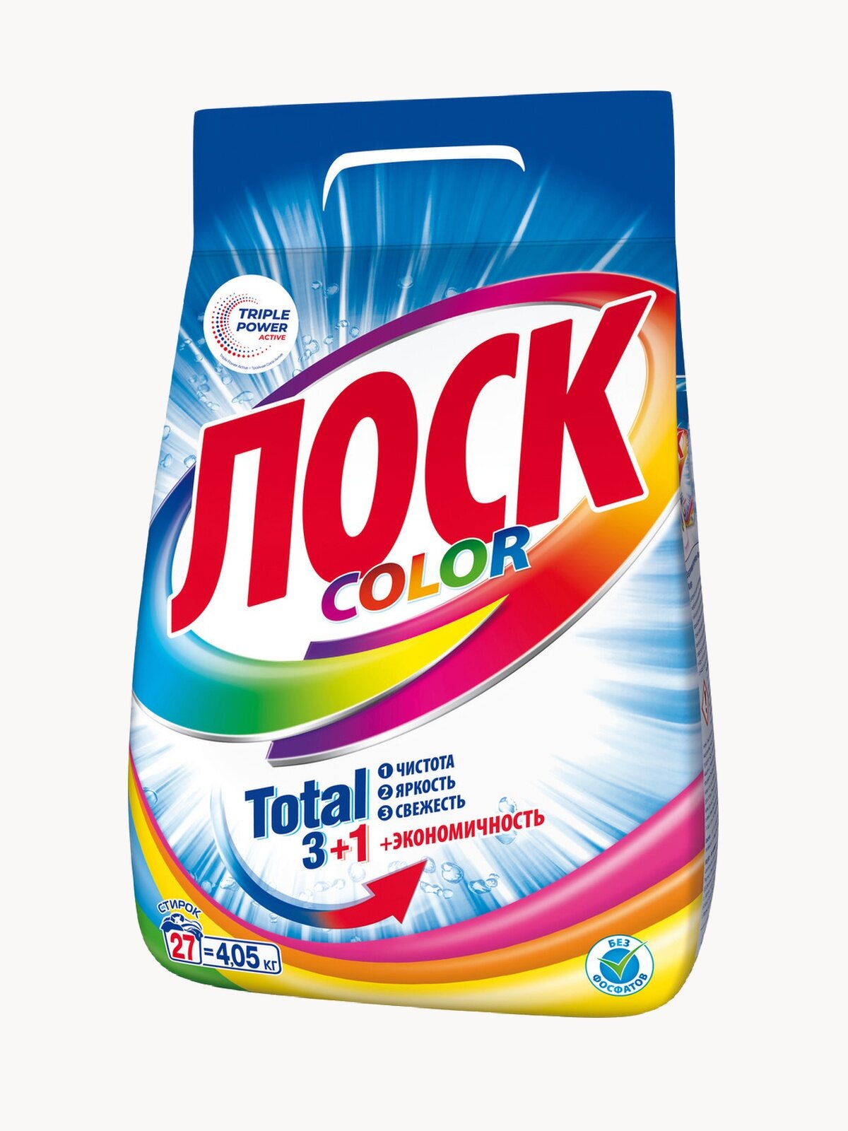 Стиральный порошок Losk Color (автомат) 4.05 кг пластиковый пакет