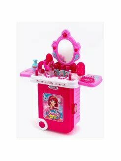 Набор "Салон красоты", для девочек, от Полесье, для макияжа, маникюра