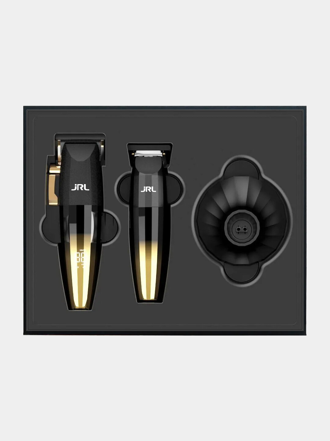 Набор для стрижки JRL Limited Gold Collection, машинка + триммер — фото 1