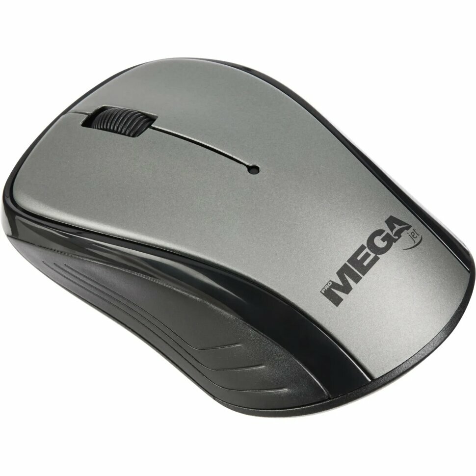 Мышь компьютерная ProMega jet WM008 USB WLS RT/2 ААА/1200/3 кнопки/серый, 1948969