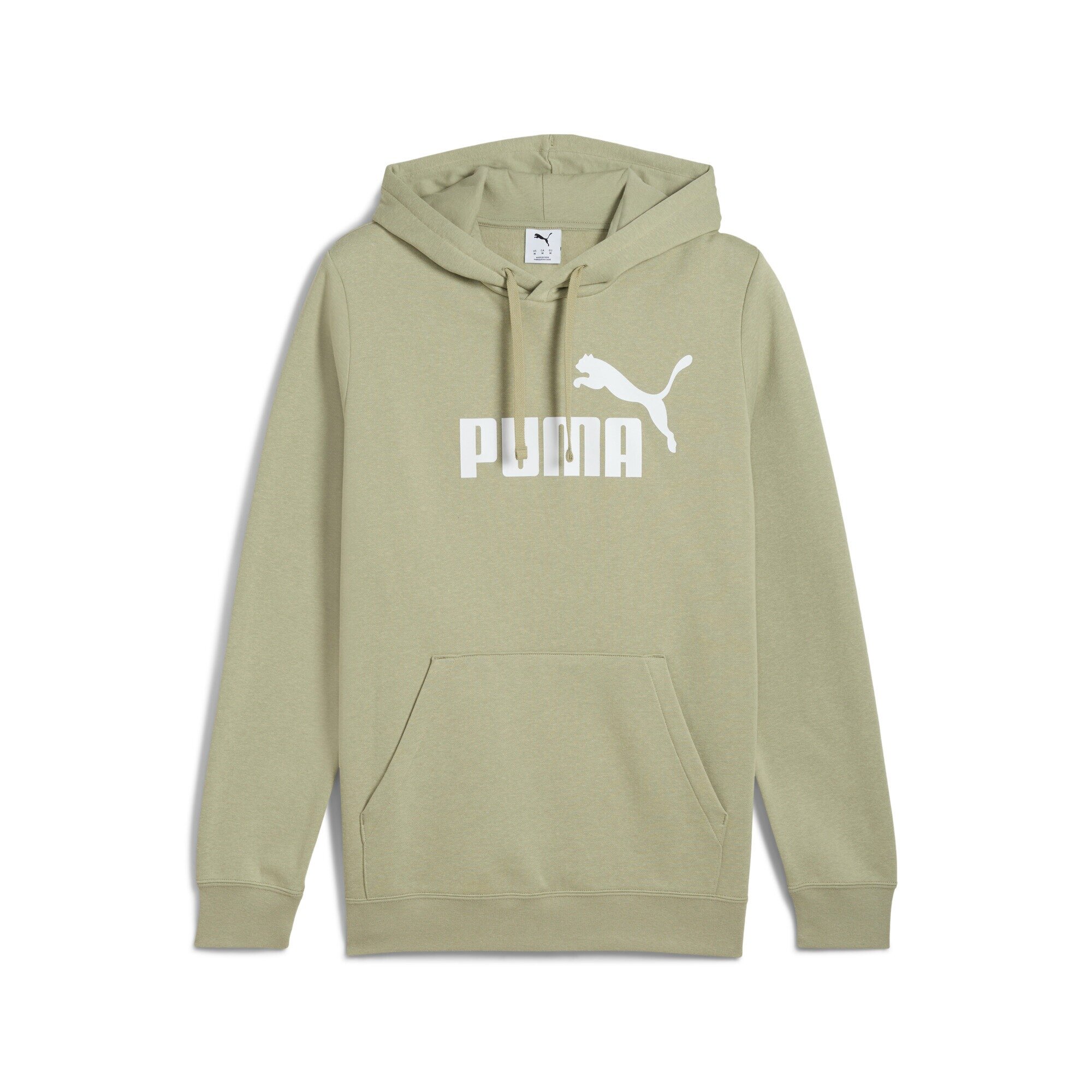 Худи PUMA ESS No. 1 Logo Hoodie FL, размер S, , оливковый